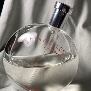 Hermes Eau des Merveilles Deodorant Spray 100ml-3.3oz RETIRED **BOTTLE HALF FULL